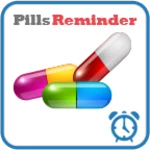 pills reminder free android application logo